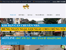 Tablet Screenshot of kienvangvietnam.com